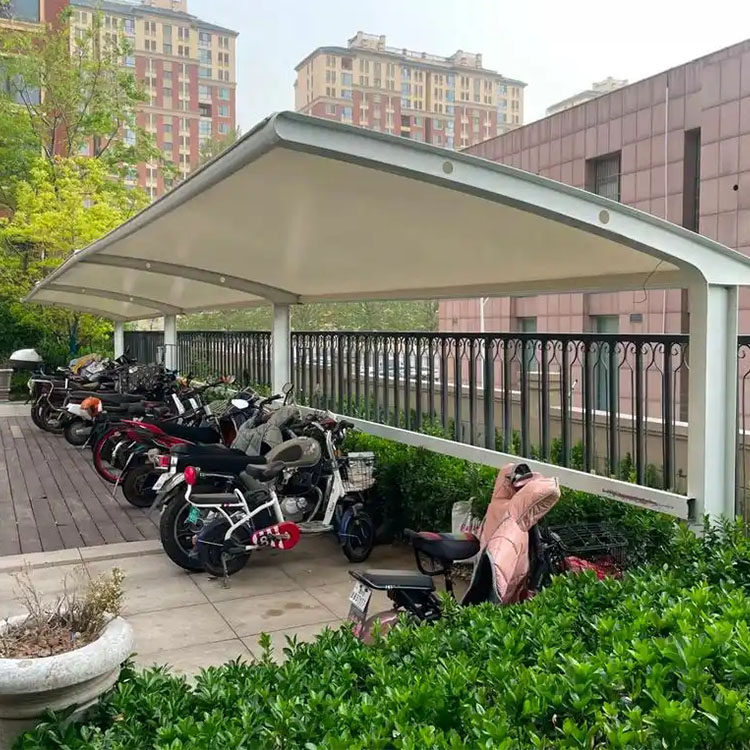 永济市膜结构电动车棚